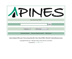 gapines.org: Georgia PINES Catalog
