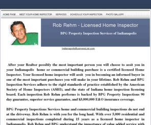 indianapolispropertyinspections.com: Indianapolis Property Inspections
qualified home inspector