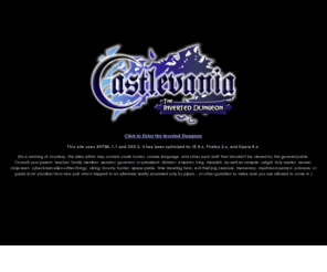 inverteddungeon.com: Castlevania: The Inverted Dungeon - Creatures of the night, exchanging glances...

