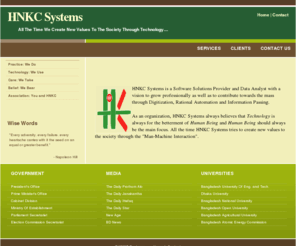 hnkcsystems.com: HNKC Systems::Home
Software Soutions, Data Analysis, IT Services