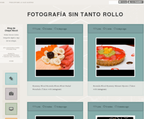 nicoli.mx: Fotografía sin tanto rollo
Notas breves sobre fotografía digital y algo de tecnología.