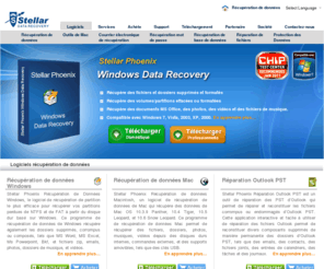 recuperation-dedonnees.fr: Logiciel de récupération de données pour récupérer les fichiers supprimés ou endommagés par Stellar
Logiciels Stellar Phoenix de récupération de données de dossiers supprimés, corrompus ou perdus. Le logiciel de récupération de données de disque dur pour récupérer des données composées de Windows, Linux, Unix, Mac, Novell