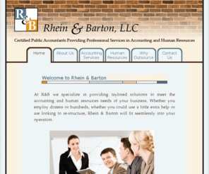 rheinandbarton.com: Rhein & Barton
Rhein & Barton provides professional services in accounting and human resources.
