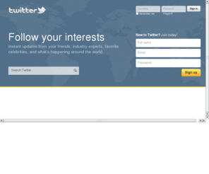 twittersphere.com: Twitter
Twitter is without a doubt the best way to share and discover what is happening right now.