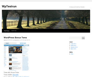 wptestrun.com: WordPress Tema, WordPress Themes
WordPress Tema, WordPress Themes