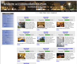 krakow-accommodations.com: Main
