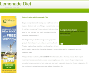 lemonade-diet.net: Lemonade Diet
Lemonade Diet. Detoxification of your body.