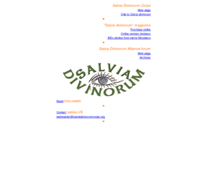 salvia.us: Salvia divinorum in US. Front page.
Salvia Divinorum from Salvia Divinorum Corps.