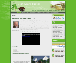 tinygreencabin.com: Tiny Green Cabins - Earth friendly small houses
