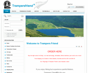 trampersfriend.com: Welcome to Trampers Friend
Trampers Friend