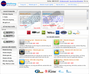 webphothong.com: Web phổ thông - web cho mọi người
webphothong.com chuyên thiết kế, cài đặt website giá rẻ và các dịch vụ về website