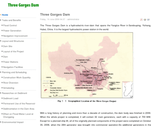 three-gorges-dam.com: Three Gorges Dam - 3 Gorges Dam Project, Yangtze River Hydropower
Three-Gorges-Dam.com, provides China's Three Gorges dam project facts, photos, video.