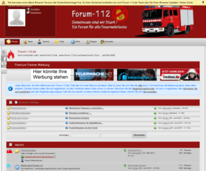 forum-112.de: Startseite - Forum-112.de
Gemeinsam sind wir Stark ! Ein Forum für alle Feuerwehrleute