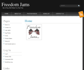 freedomjams.com: Freedom Jams
 Owners Tj McLaughlin Ashlyn Durika DJs John Pietro Rachel Glaze Baltimore, MD 21222 Copyright :: All Rights Reserved Registered :: Mon Jan 24 01:52:02 UTC...