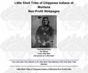 littleshelltribe.org: Little Shell Tribe Non-Profit Webpage
