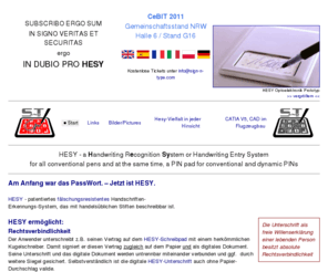 in-signo-veritas.com: Hesy - Handschriften Erkennungs System
Hesy - Handschriften Erkennungs System