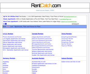 rentcatch.com: Apartments and homes for Rent, sublet, furnished housing
RentCatch.com - Apartments and Homes for rent. Search by country and city.