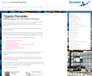 trigonox.com: Welcome to AkzoNobel
AkzoNobel is the largest global paints and coatings company and is a leading producer of specialty chemicals.