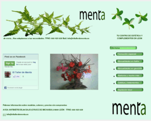 eltallerdementa.es: El Taller de Menta Página principal. León
El Taller de Menta. León. Esta es tu tienda favorita de venta al detall de adornos artesanales hechos en fieltro y ganchillo. Página principal