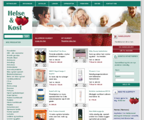 helseogkost.no: Hovedsiden - Helse & Kost AS
Content Management System