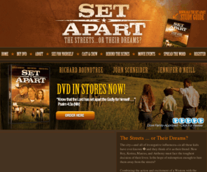 setapartthemovie.com: Welcome To SetApartTheMovie.com - DVD Available Now!
The OFFICIAL website of the DVD Set Apart