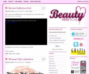 beautyaddicts.nl: Beautyaddicts - Beauty, Fashion, Lifestyle
Elke dag een update. Beautyaddicts kunnen mee discussiëren op de site. Van beauty en gadgets tot tutorials en tips.