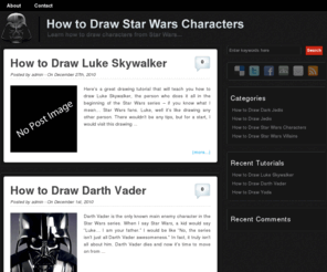 drawstarwars.com: How to Draw Star Wars Characters, Step by Step
Learn how to draw Star Wars, step by step.