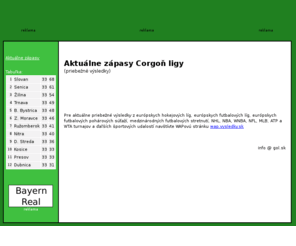 gol.sk: Corgoň liga
