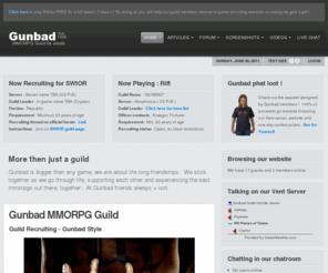 gunbad.com: Gunbad MMORPG Guild
Joomla! - the dynamic portal engine and content management system