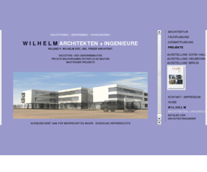 industriearchitekten.com: | INTELLIGENTE ARCHITEKTUR | KOSTENGÜNSTIGES BAUEN | W I L H E L M ARCHITEKTEN   INGENIEURE |
Intelligente Architektur, kostengünstiges Bauen für Industrie, Gewerbe und private Bauherren