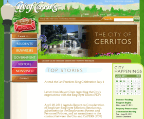 cerritosjobs.net: City of Cerritos
The City of Cerritos website offers general services and information to residents, businesses, and visitors.