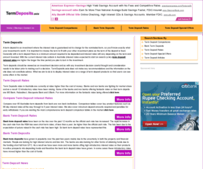 termdeposits.asia: Term Deposits-Compare Australian Term Deposit Interest Rates
Australian Term Deposit Products. Compare a range of terms deposit interest rates from Australian institutions.