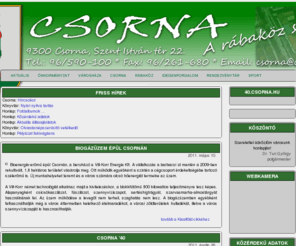 csorna.hu: WWW.CSORNA.HU
