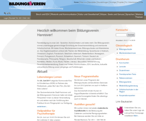 bildungsverein.info: Herzlich willkommen beim Bildungsverein Hannover! | www.bildungsverein.de
