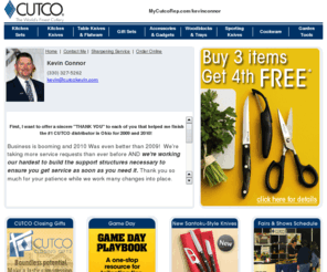 cutcokevin.com: www.mycutcorep.com/KevinConnor
Search for top sales representatives selling CUTCO.