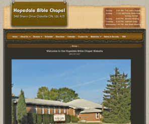 hopedalebiblechapel.com: Hopedale Bible Chapel
Hopedale Bible Chapel