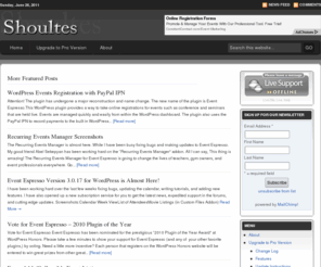 shoultes.net: Shoultes.net
Seth Shoultes PHP Website