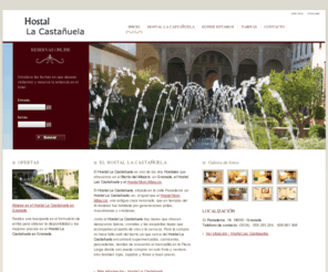 hostallacastanuela.com: Hostal La Castañuela - Hostal en Granada
El Hostal La Castañuela, junto con el Hostal Moni Albayzin forman parte de un conjunto de dos casas en el Barrio del Albaicin, el Barrio más Romántico de Granada. Es un Hostal especial en una ciudad especial, Granada.