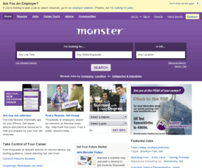 hotjobs.org: Find Jobs. Build a Better Career.  Find Your Calling. | Monster.com
Find the job that's right for you. Use Monster's resources to create a killer resume, search for jobs, prepare for interviews, and launch your career.