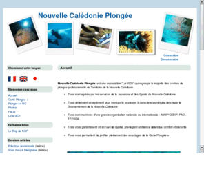 nouvellecaledonieplongee.com: NOUVELLE CALEDONIE PLONGEE
Le site de l'association des centres de plongée professionels de Nouvelle Calédonie,