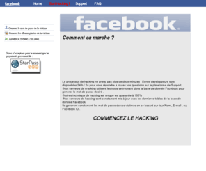 hack-facebook.net: Hack facebook,Pirater Mot de pass Facebook,Hack facebook
L'ultime site avec tous les hack facebook , pirater le mot de pass d'un compte facebook et plein d'autre hack pour facebook