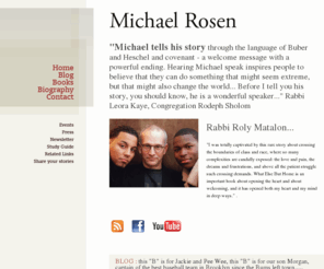 michaelrosenbooks.com: Michael Rosen
Website of author Michael Rosen