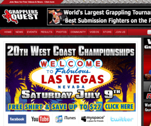 grapplinginstructor.com: Grapplers Quest Submission Grappling Tournaments BJJ Competitions Wrestling Events
Grapplers Quest Grappling Tournaments, BJJ Events, Brazilian Jiu Jitsu Competition, Submission Tournament, wrestling meet, grappling news forum