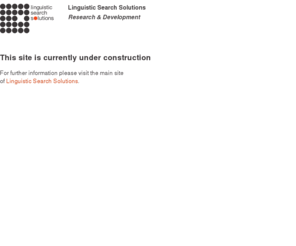 lssrd.com: Linguistic Search Solutions - Research & Development
Linguistic Search Solutions provides identity matching tools designed to overcome linguistic variances in international names for the compliance, law enforcement, information and application development industries.