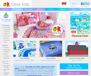 olivekids.com: Kids Bedding, Boys bedding, girls bedding, Toddler Bedding & Personalized Gifts for kids
Kids Bedding for boys and girls! Olive Kids creates fun kids bedding and personalized gifts for kids