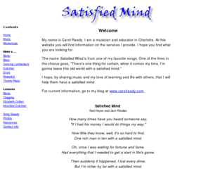 satisfied-mind.com: Satisfied Mind
Information about Satisfied Mind.