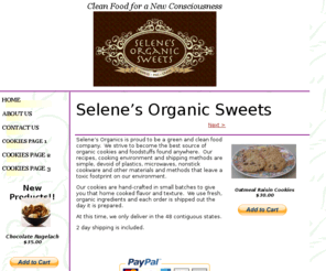 selenesorganicsweets.com: Selene's Organic Sweets - Home
Selene's Organic Sweets