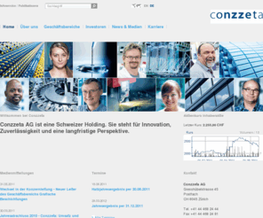 conzzetaholding.com: Conzzeta - Startseite
Conzetta