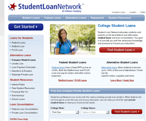 freestuffshow.com: Student Loans for College | Student Loan Network
Student Loans from Student Loan Network help finance your college education. Find and compare the best student loans and educate yourself using our student loan resources.
