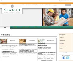 makethisourhome.com: Make This OUR Home Home |
Signet Mortgage provides a complete guide for the 203k Renovation Loan process, complete with property listings and industry contacts.